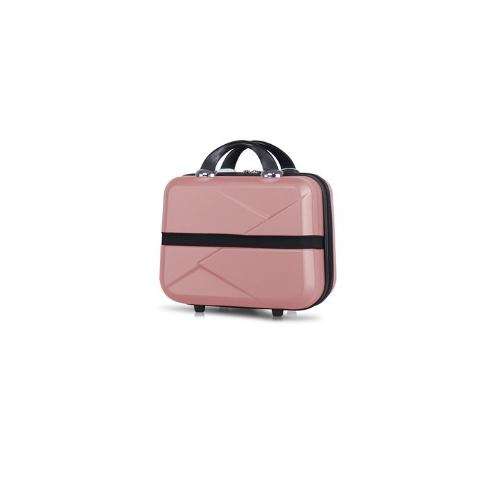 Zoozie Bags Neceser de Maquillaje 8206 Oro Rosa ABS 25x30x17cm